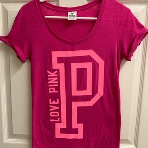 VS Pink V-Neck T-shirt